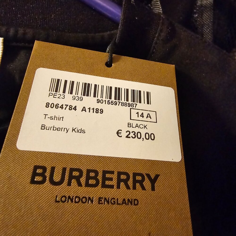Youth Burberry T-shirt - Picture 2 of 2